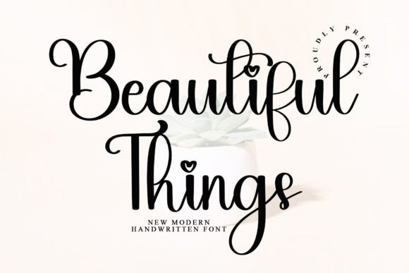 Beautiful Things Font: Adding Warmth to Editorial Design