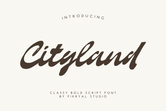 Cityland Font: Elevate Your Small Business Brand Identity