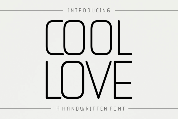 Cool Love Font: A Handwritten Charm for Crafters and Sellers