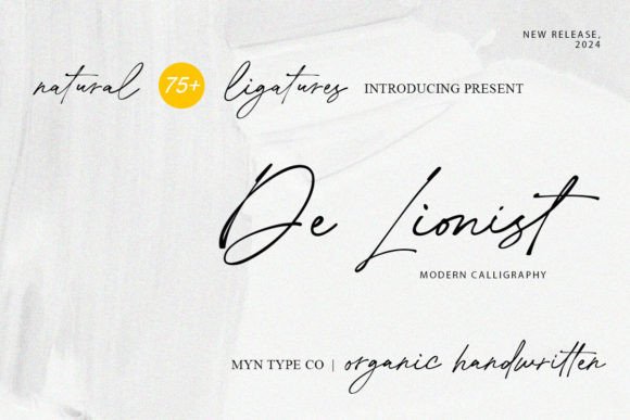 De Lionist Font: Elevating Small Business Branding