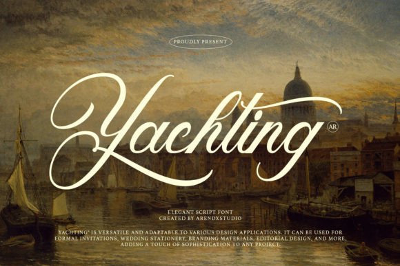 Elevate Your Craft with the Yachting Script Font