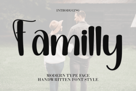 Familly: A Handwritten Font for Warm Editorial Design