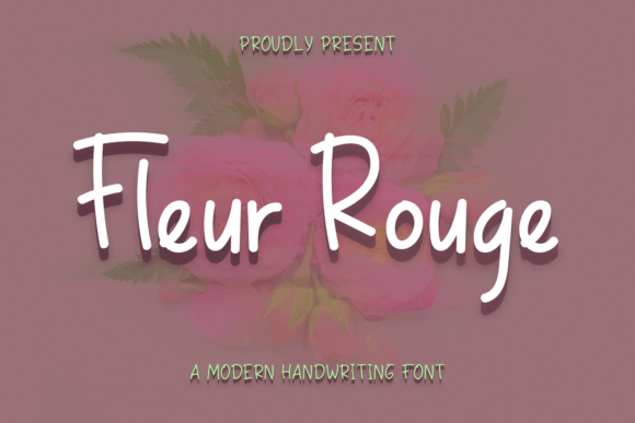 Fleur Rouge Font: A Modern Script for Editorial Design