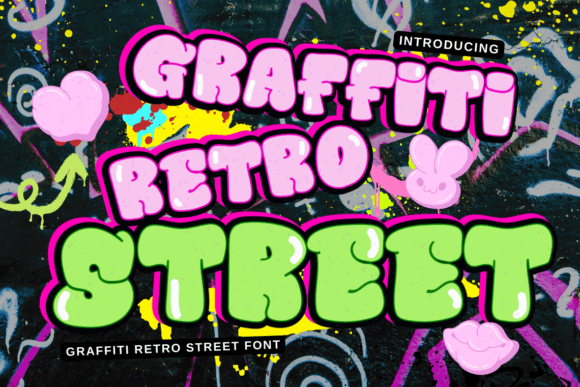 Graffiti Retro Street Font: An Editorial Design Review