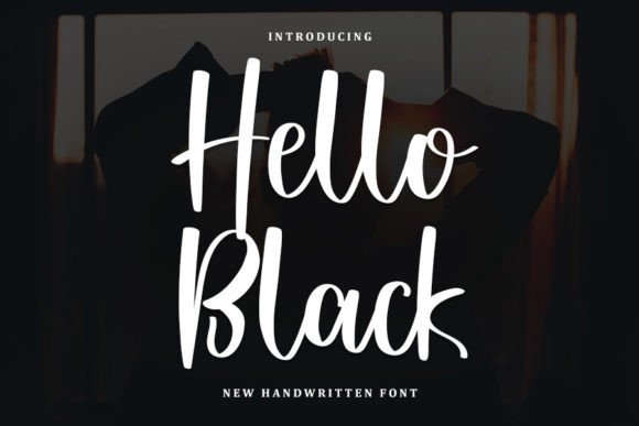 Hello Black Font: Elevating Handmade Labels and Branding