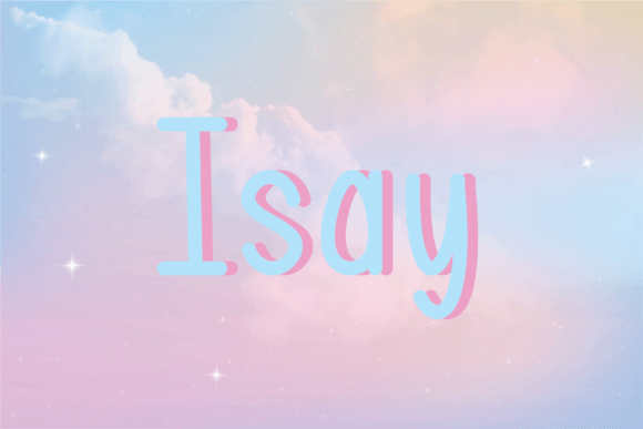 Isay: A Whimsical Handwritten Font That Brings Personality to Branding