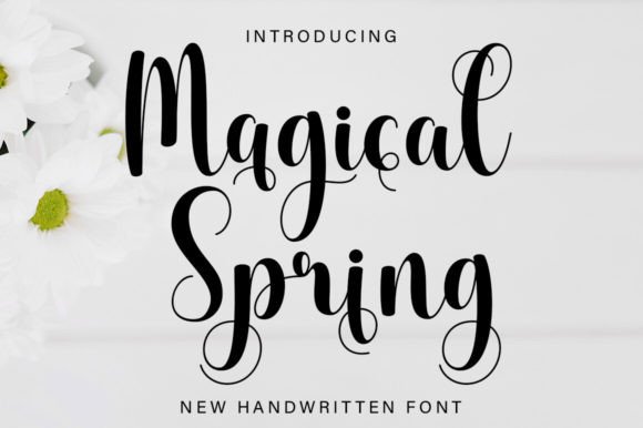 Magical Spring: A Designer’s Take on This Script Font