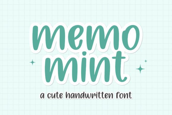 Memo Mint: A Versatile Handwritten Font for Modern Web Design