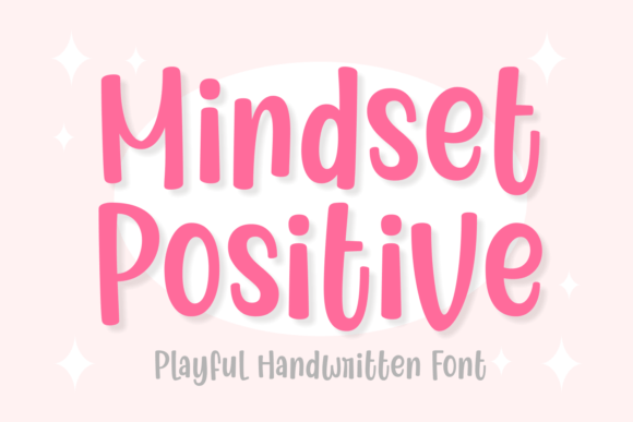 Mindset Positive: A Joyful Handwritten Font for Makers and Sellers