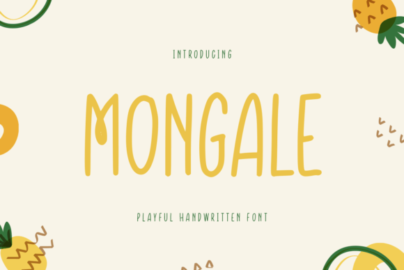 Mongale Font: Friendly Handwritten Style for Business