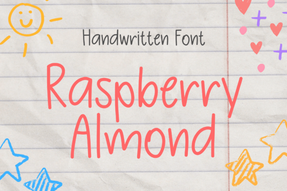 Raspberry Almond: A Whimsical Handwritten Font for Modern Marketing