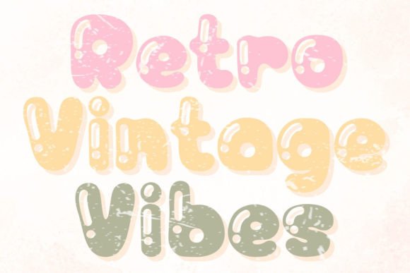 Retro Vintage Vibes Font for Authentic Business Branding