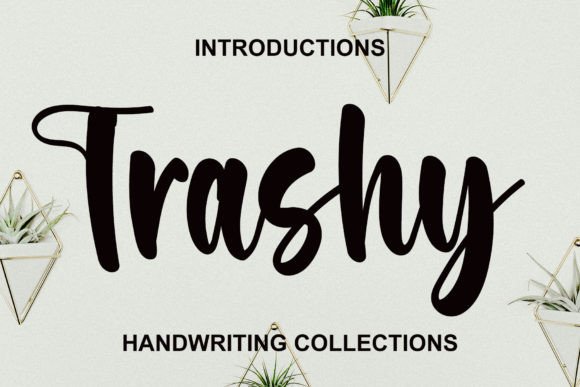 Trashy Font: Adding Handwritten Elegance to Editorial Design