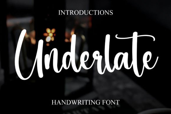 Underlate Font: Bold Typography for Digital Impact